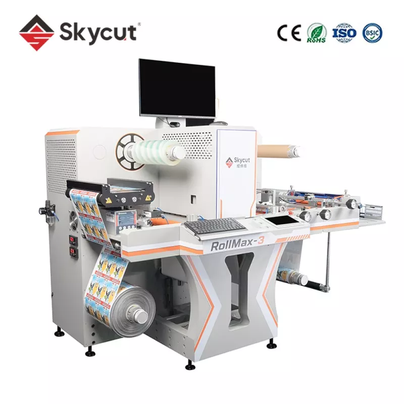 Máy cắt khuôn nhãn cuộn kỹ thuật số